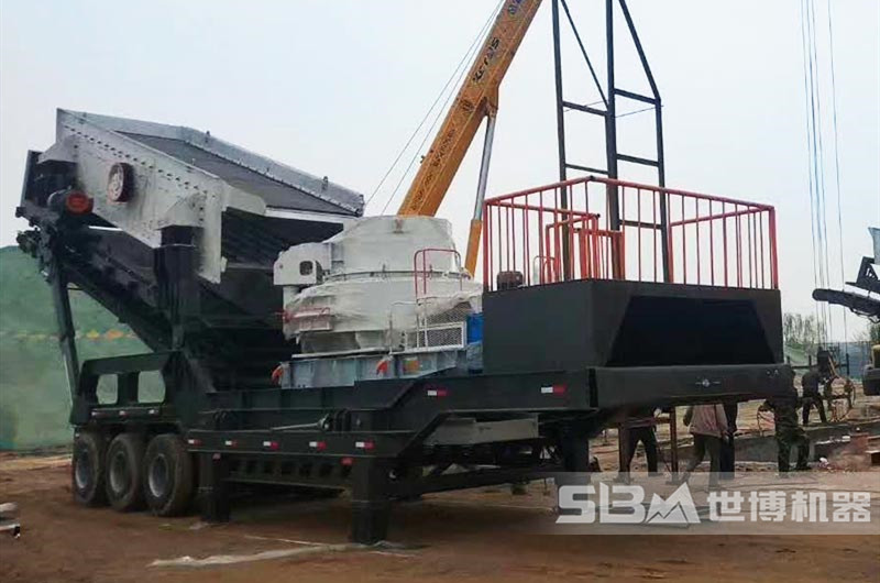 世博風化砂移動制沙設備現(xiàn)場圖