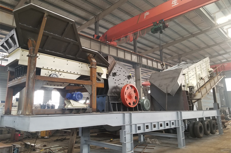 移動重錘式破碎機，移動石灰石破碎生產(chǎn)方案