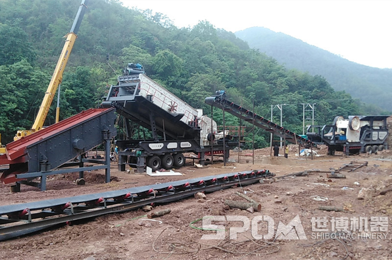 移動顎破安裝現場圖