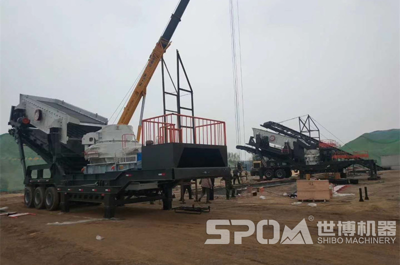 移動(dòng)鵝卵石細(xì)碎制砂生產(chǎn)線設(shè)備