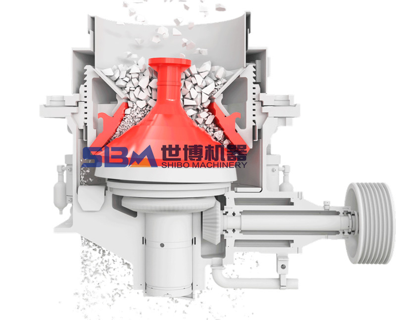 立式圓錐破碎機結(jié)構(gòu)圖