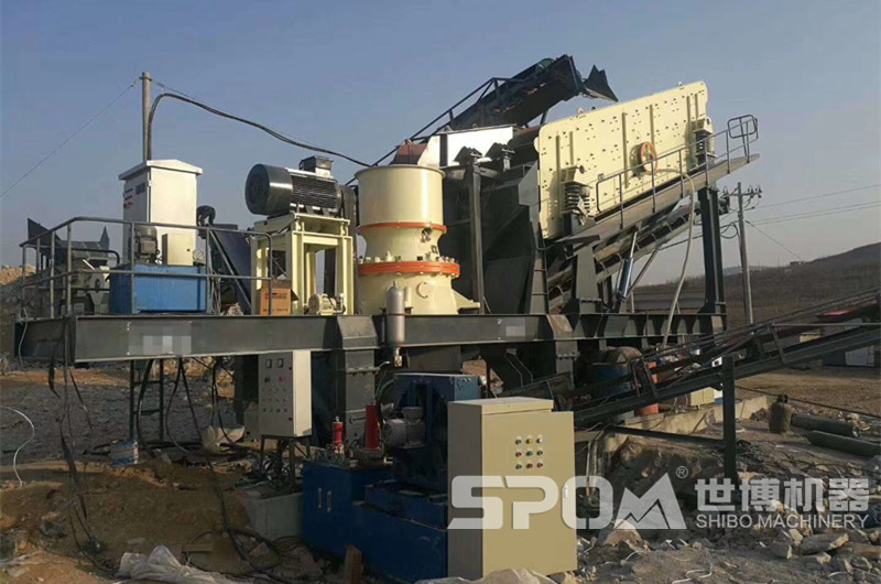 中細(xì)碎移動碎石機(jī)，圓錐破移動破碎站