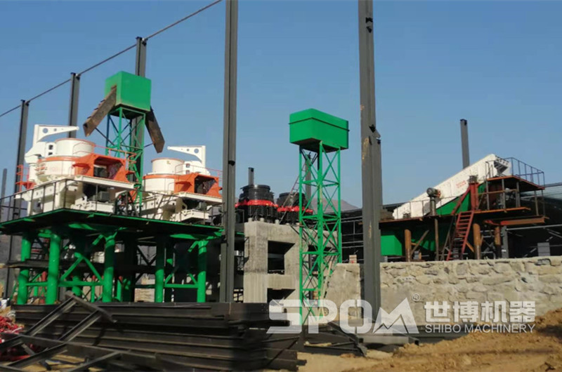 vsi9526型制砂機(jī)現(xiàn)場圖
